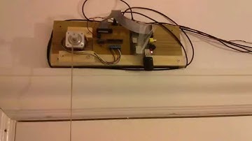 Door opener using raspberry pi
