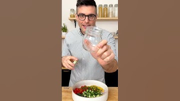 Easy Chickpea Salad (lunch idea in 15 minutes)