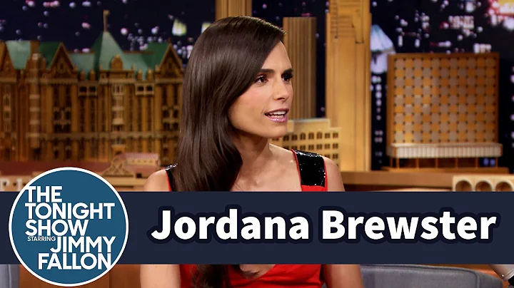 Jordana Brewster Makes a Funny Face