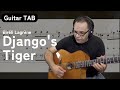Bireli Lagrene "Django's Tiger" Complete TAB (Full Transcription)