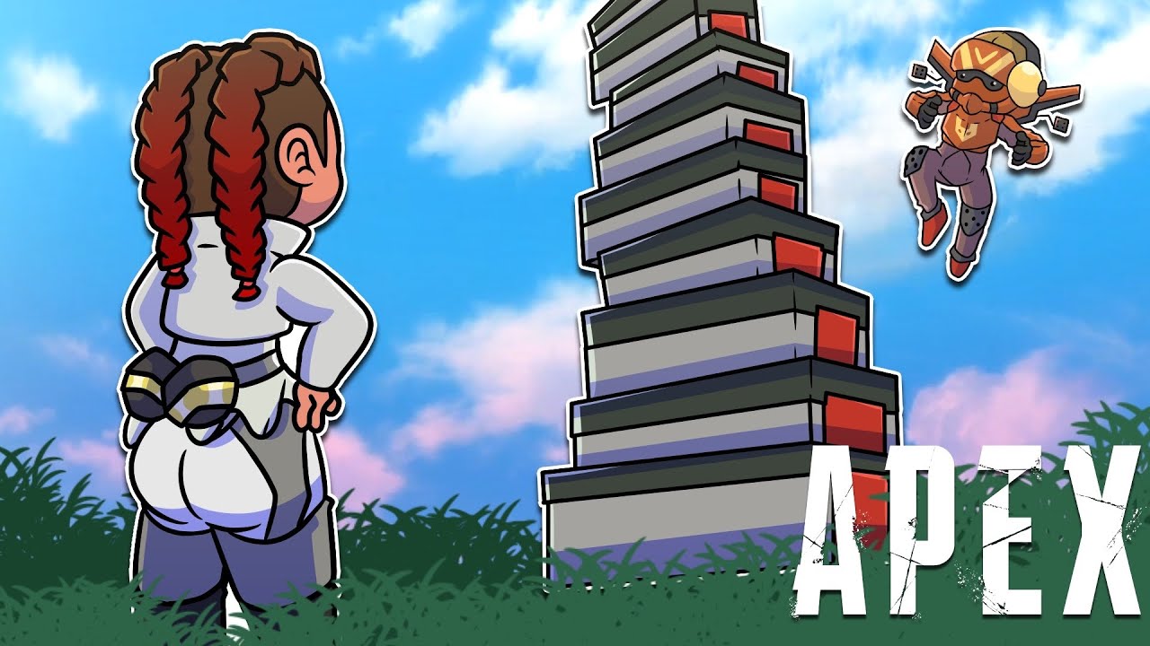 Apex Legends WORLDS TALLEST Death Box Tower
