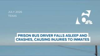 Crash Report: TDCJ driver fell asleep before bus rollover