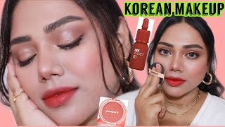 Indian girl Trying affordable Korean Makeup for the first time| Peripera | Maccaron x Peripera screenshot 5