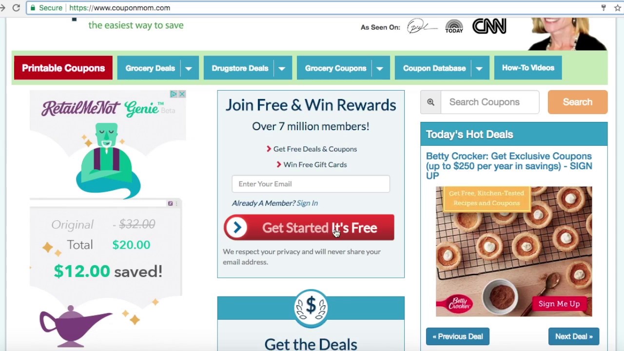 Save Money With Coupons Couponmom Com Youtube