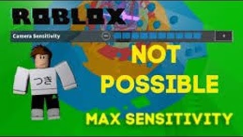 Max Sensitivity CHALLENGE! Tower Of Hell Roblox!