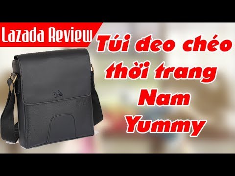 Túi đeo chéo nam thời trang yummy Lazada ? DinhPhongTV?