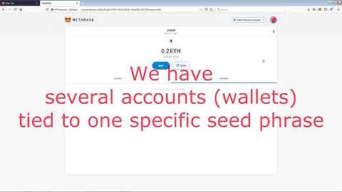 Restoring metamask accounts (wallets) after seed phrase recovering