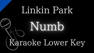 【Karaoke Instrumental】Numb / Linkin Park【Lower Key】