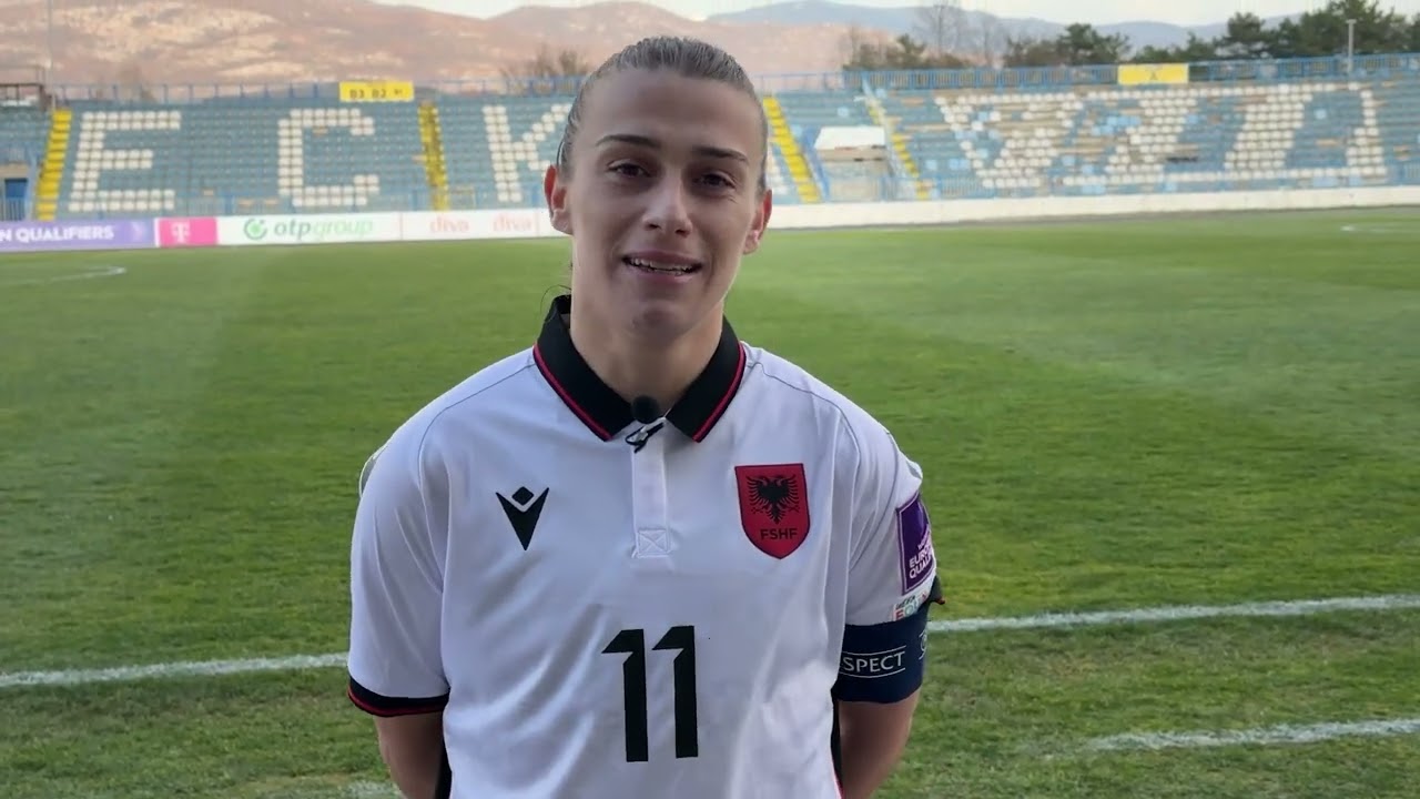 Botërori 2027 për vajza/ Megi Doçi & Arbenita Curraj flasin pas fitores 1-2 kundër Malit të Zi