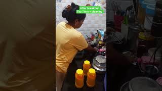 Tea time + cleaning | Busy moms | Morning Routine shorts viral