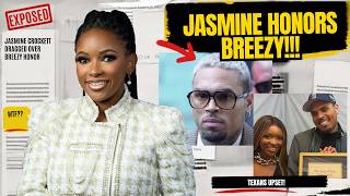 JASMINE CROCKETT Gets DRAGGED For HONORING CHRIS BROWN