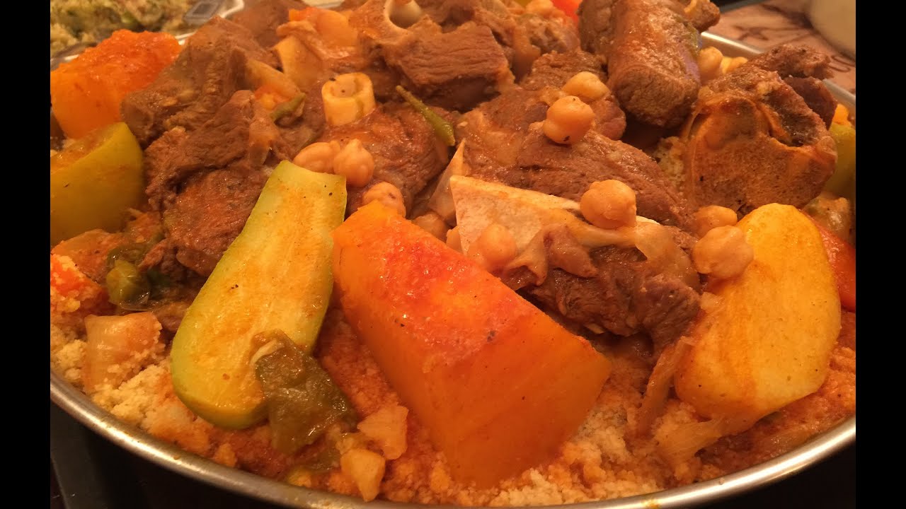 الكسكسي الليبي باللحم - Rula - Yummies