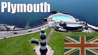 Plymouth from a Drone 4k 🏴󠁧󠁢󠁥󠁮󠁧󠁿