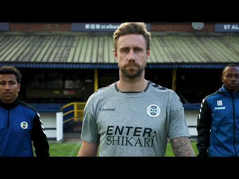 St Albans City FC x Enter Shikari - Away Kit Launch - The Captain's Choice