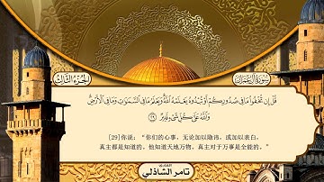 سورة آل عمران - القارئ - تامر الشاذلى