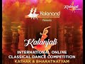 Kalanjali winners performance aarya mhatre  nrutya bhushan  kathak kiocdc2021