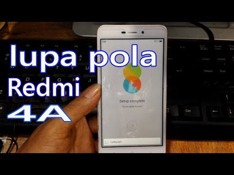 Hard Reset Redmi 6a