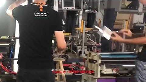 Manual Rigid Box Gluing Machine