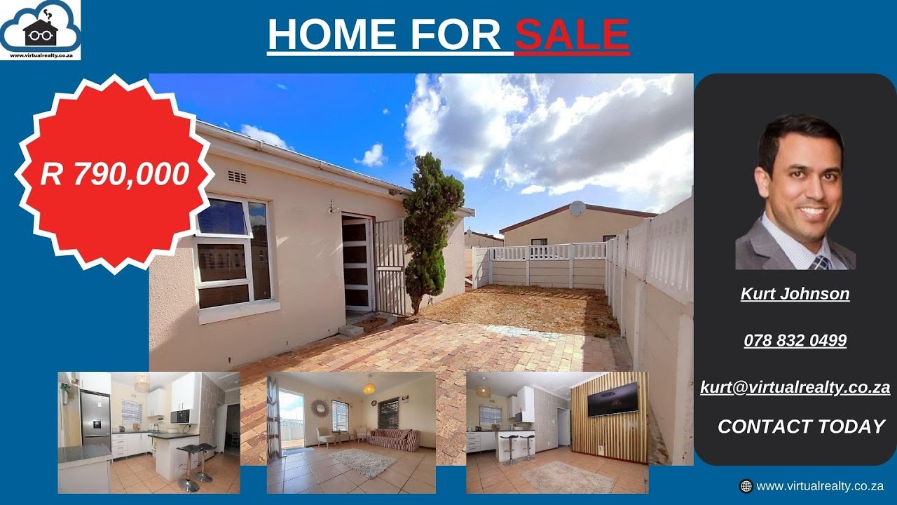 Home For Sale in Highlands Estate, Mitchells Plain R 790,000 YouTube