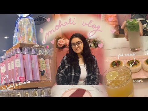 ✦mohali vlog✦(part 2) bath and body works, pink wasabi, donuts| Muskaan Arora