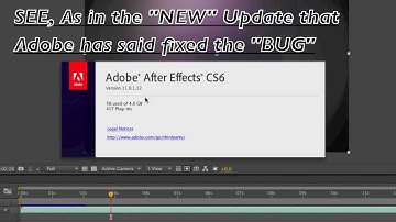 After Effect CS6 "Error-2 frames or more" FIXED! Just Update CS6