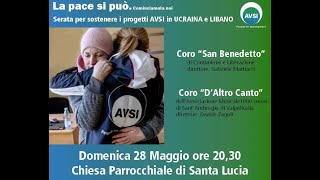 28 05 2023 CONCERTO PER AVSI  LA PACE SI PUO. Cominciamola noi