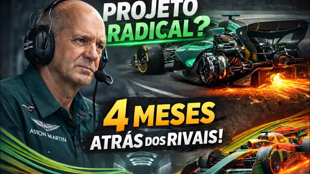 Newey revela atraso e explica o projeto EXTREMO do AMR26!