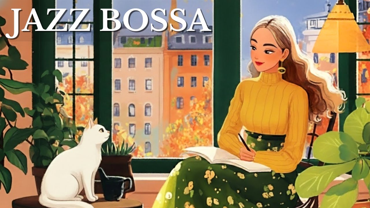 Spring Morning Smooth Jazz & Soft Bossa Nova 🌿Calm & Warm Cafe Music