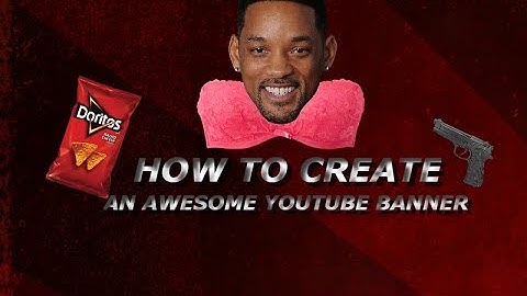 Tutorial! HOW TO MAKE A COOL YOUTUBE BANNER WITH PIXLR!