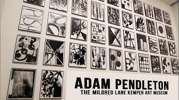 Adam Pendleton at the Mildred Lane Kemper Art Museum