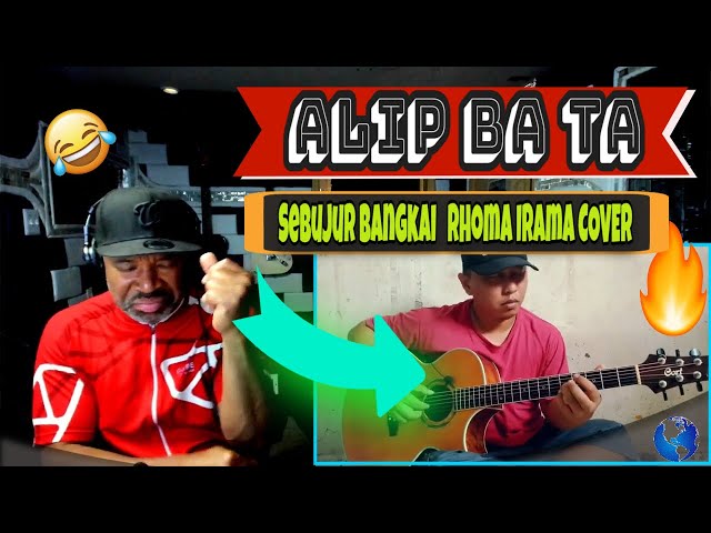 Alip Ba Ta   Sebujur Bangkai   Rhoma Irama (COVER gitar) - Producer Reaction class=
