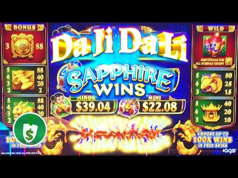 Da Ji Da Li Saphire Wins slot machine, Do the Firecrackers Matter?