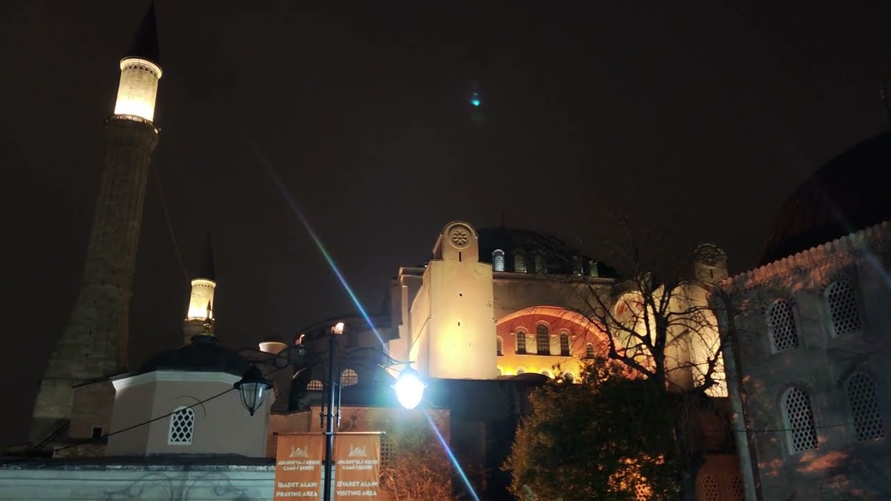 Azan Istanbul Turkey (Hagia Sophia & Blue Mosque) Sultanahmet