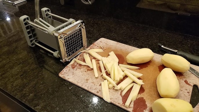 How-To Use the Progressive Tower French Fry/ Vegetable Cutter 