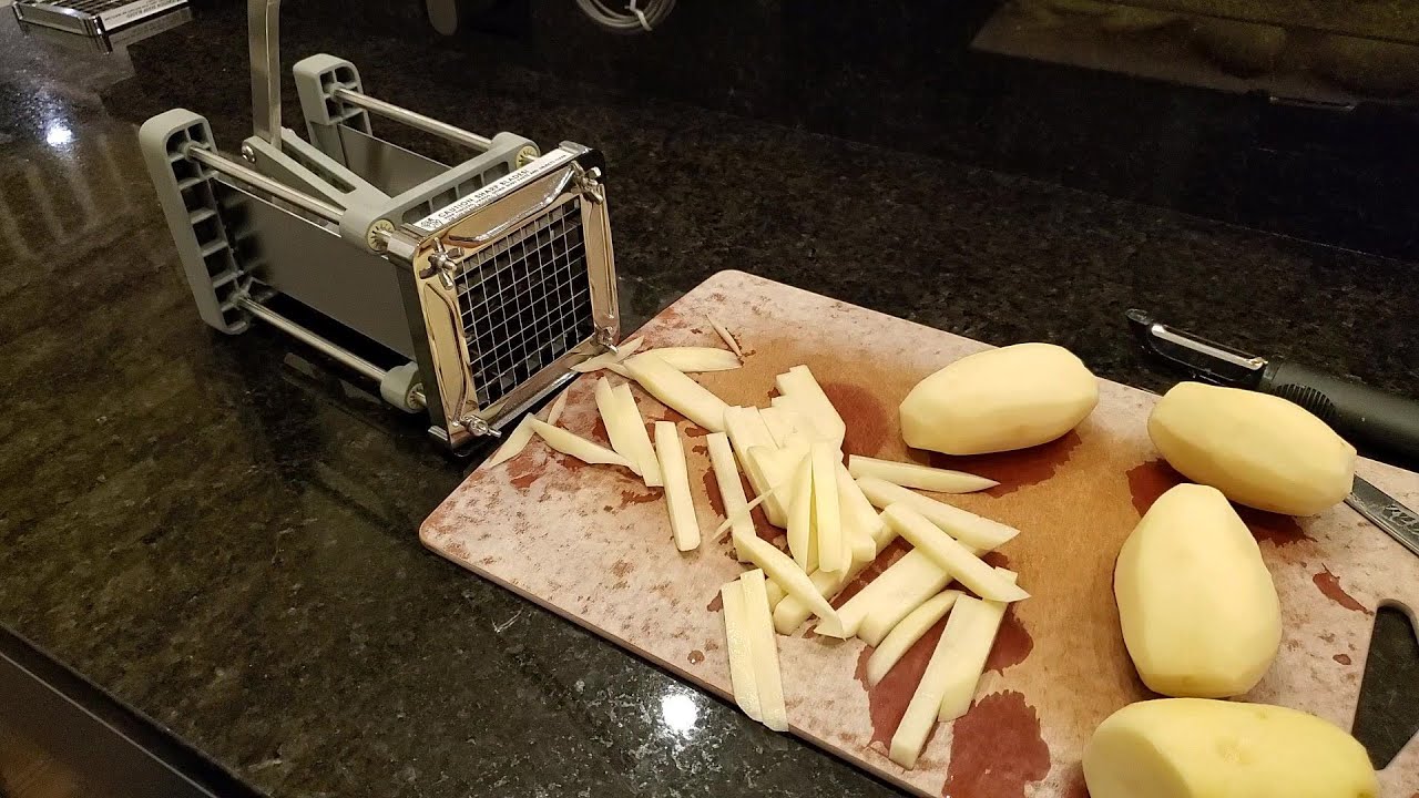 Sopito French Fry Cutter Review and Assembly/Cleaning Instructions