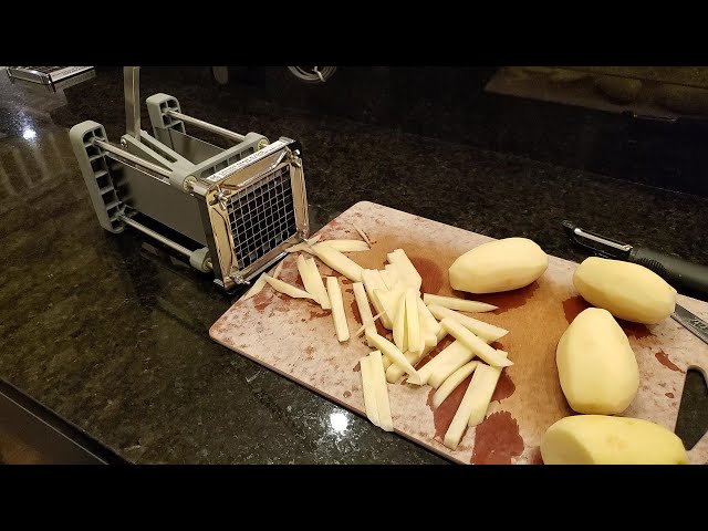 Sopito French Fry Cutter Review and Assembly/Cleaning Instructions 