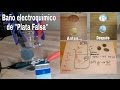 BAÑO ELECTROQUÍMICO DE PLATA FALSA. REACCIÓN ELECTROQUÍMICA EXPLICADA!!