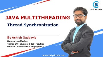 #11 Thread Synchronization in Java | Multithreading in Java | By Ashish Gadpayle