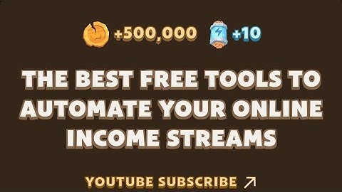 MEMEFI New Video Code Today | THE BEST FREE TOOLS TO AUTOMATE YOUR ONLINE INCOME STREAMS