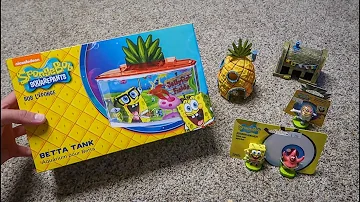 SPONGEBOB THEMED FISH AQUARIUM KIT!!!