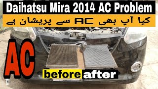 Daihatsu Mira 2014 AC Cooling Coil replacement|Daihatsu Mira 2014 AC Problem|MS AUTOS