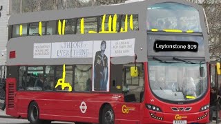 New High Speed Route 809: Morden Wharf Bus Garage - Leytonstone