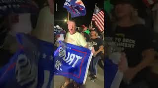 Trump supporters protest outside Mar-a-Lago after FBI raid | USA TODAY #Shorts