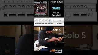 Hear n Aid Stars All Guitar Solos Part 1