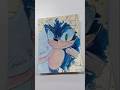 Sonic ✨ #sonic #sonicthehedgehog #music #drawing #sonicfrontiers #art #fypシ゚viral #viralshort #anime