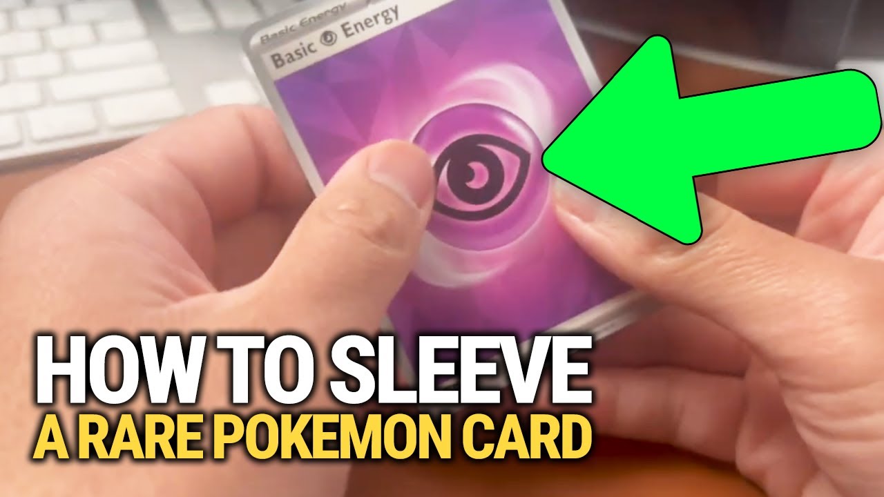 how to sleeve a card in pokemon tcg Sleeves Guide: What You Need (and What You Dont) Pokemon Trading Card Game: Mega
