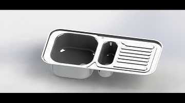 Hướng dẫn học Solidworks cơ bản - Vẽ chậu inox  bằng Solidworks