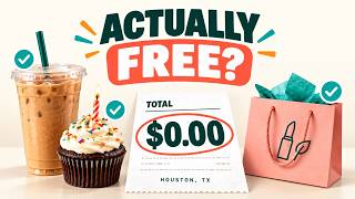 I Tested Birthday Freebies So You Don't Have To!