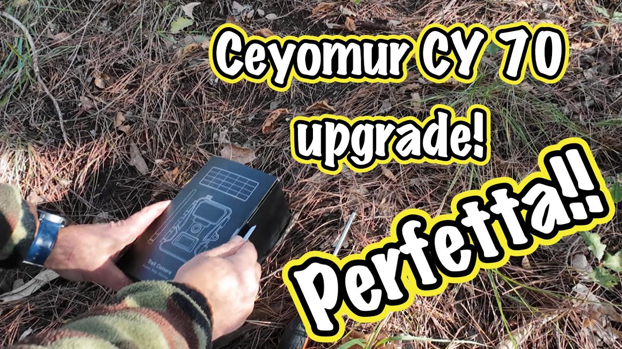 Fototrappola Ceyomur CY70. L'upgrade perfetto!!