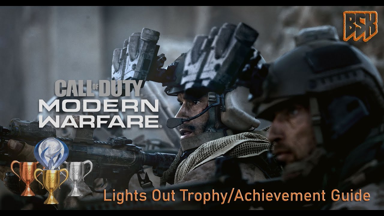 Call Of Duty - Modern Warfare ( Lights Out Trophy/Achievement Guide )